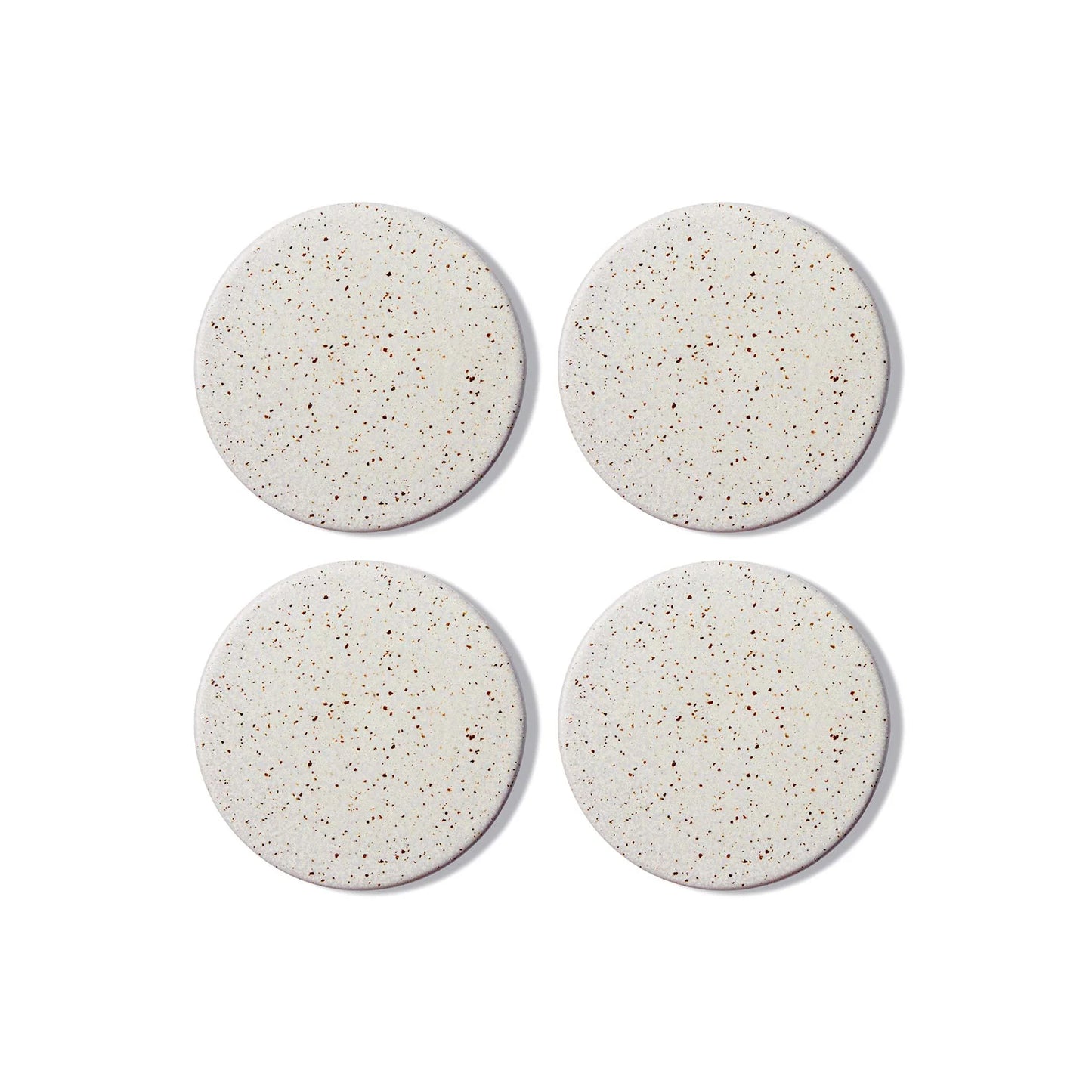 Ceramic Speckle Coaster - Set of 4
