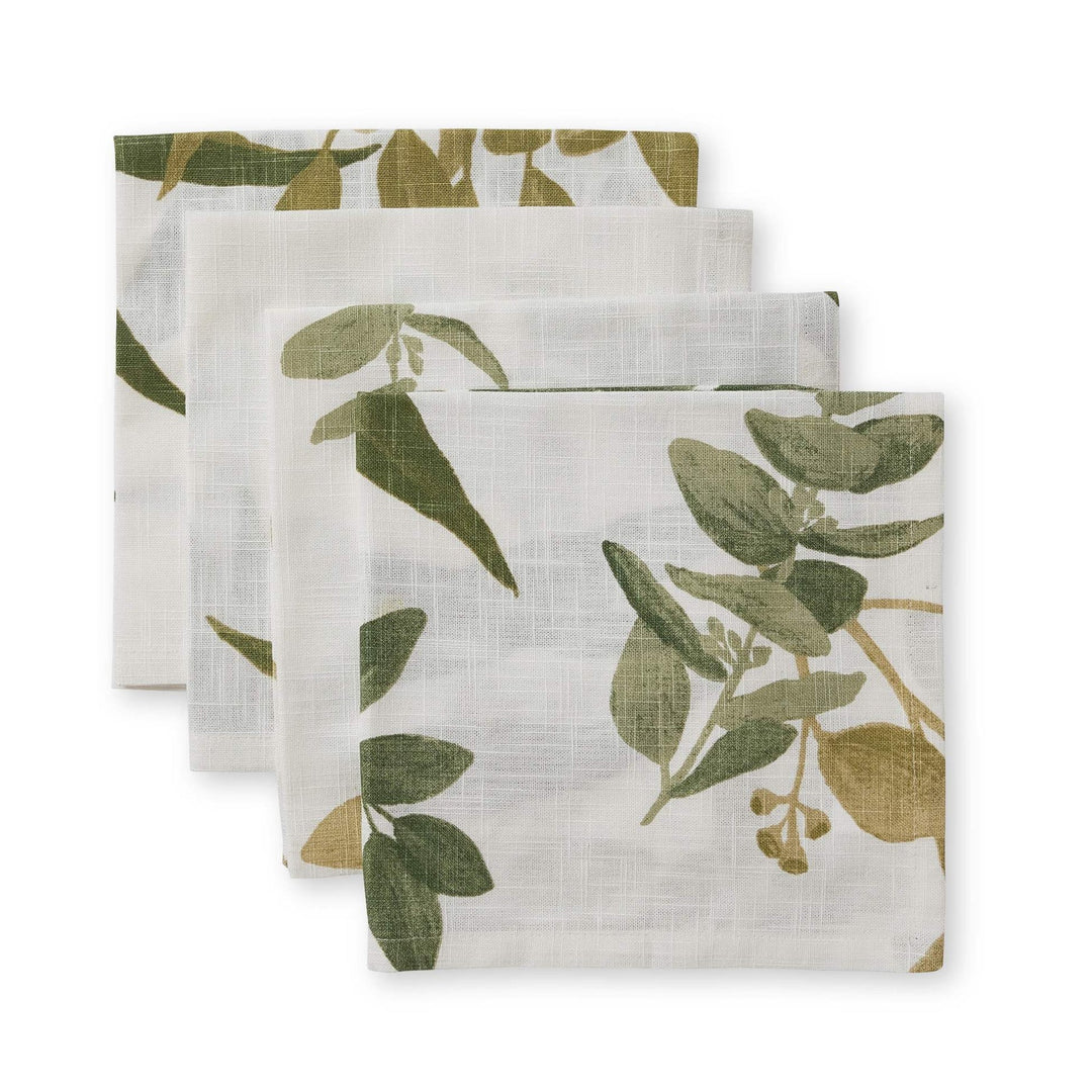 Franklin Green Napkin Set 4