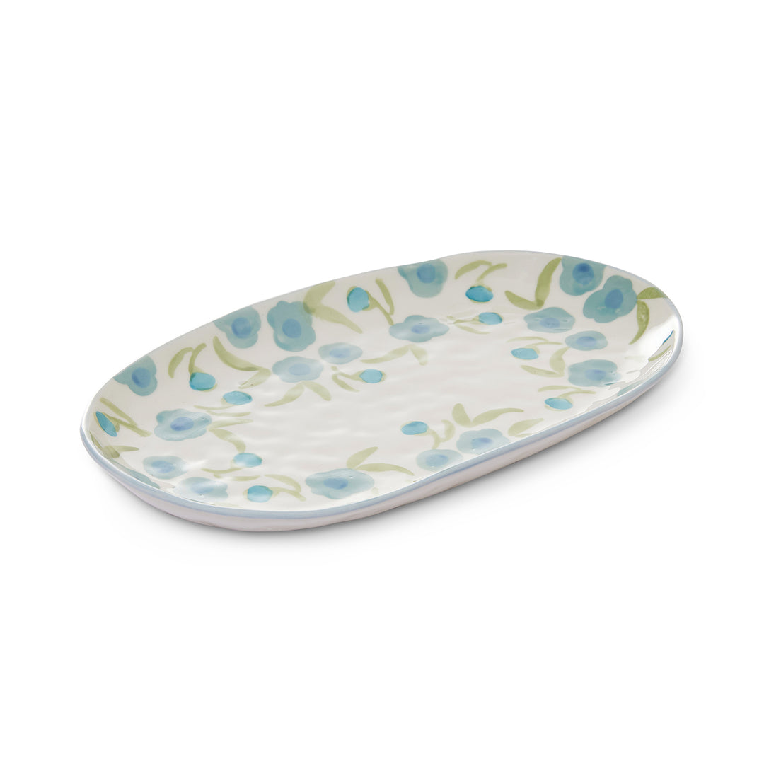 LILLIAN BLUE / GREEN PLATTER