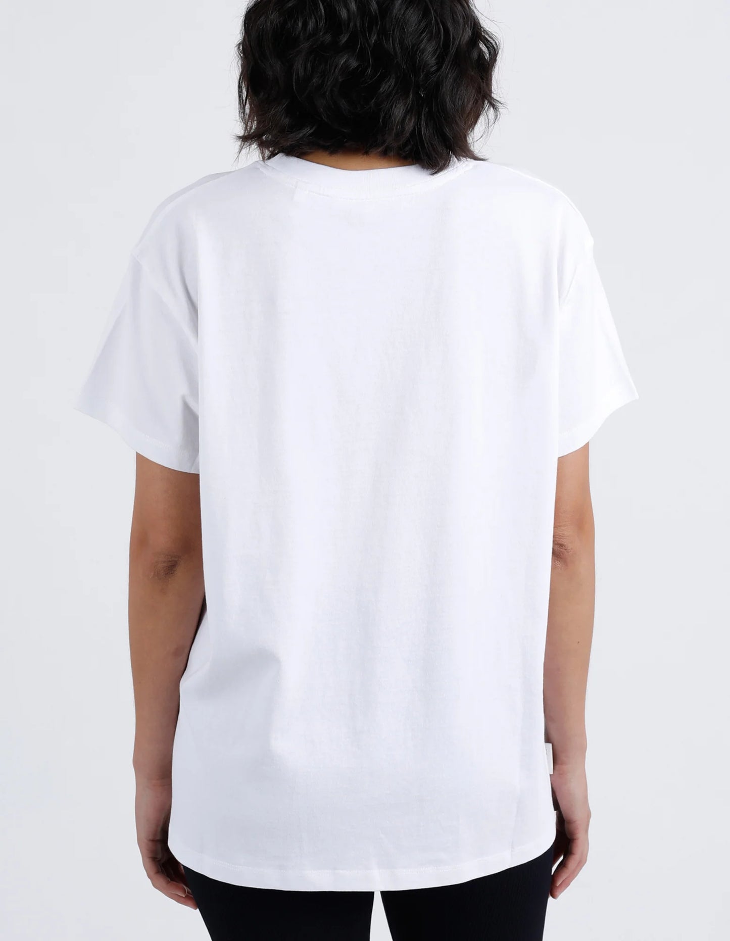 Embroidery White Tee