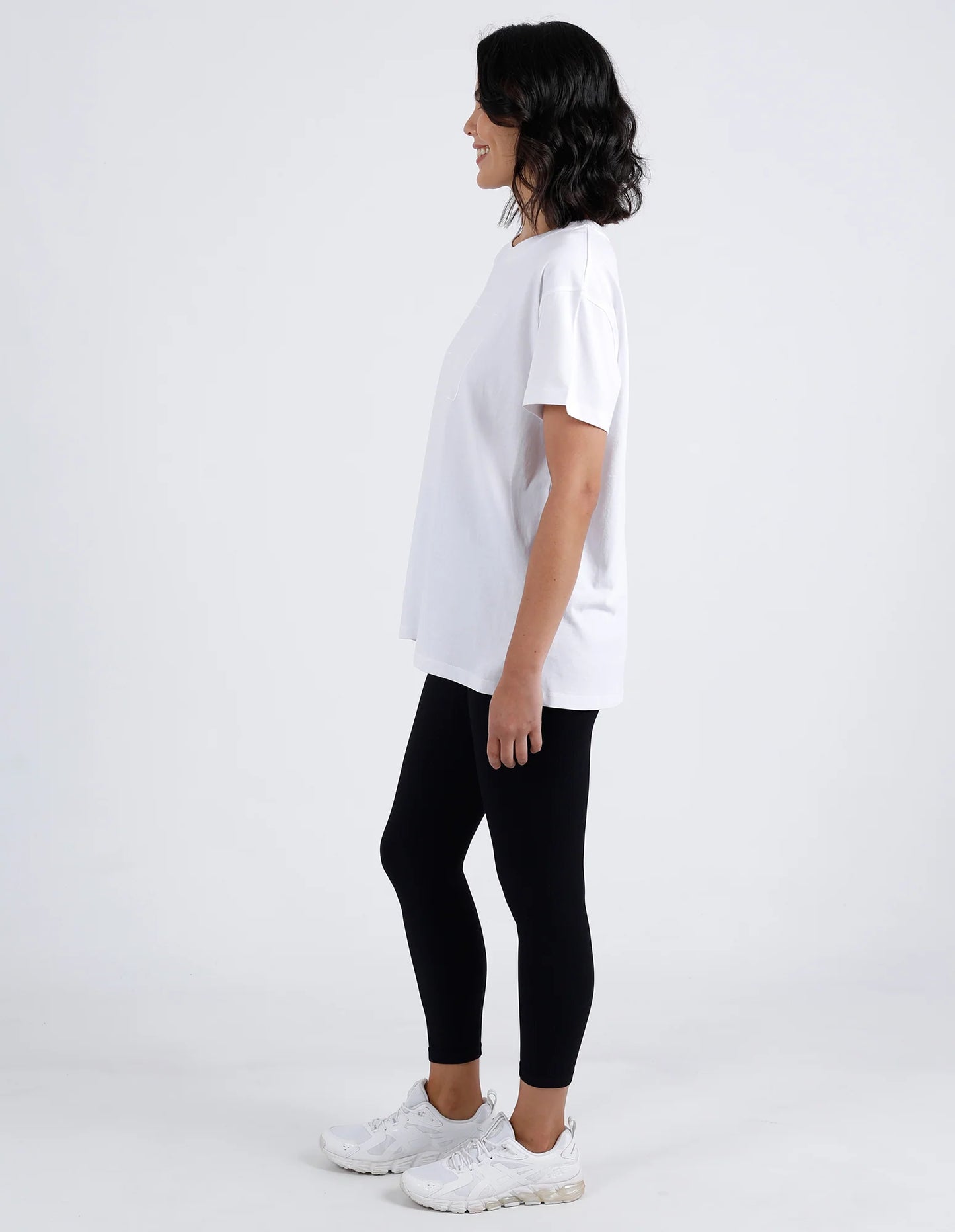 Embroidery White Tee