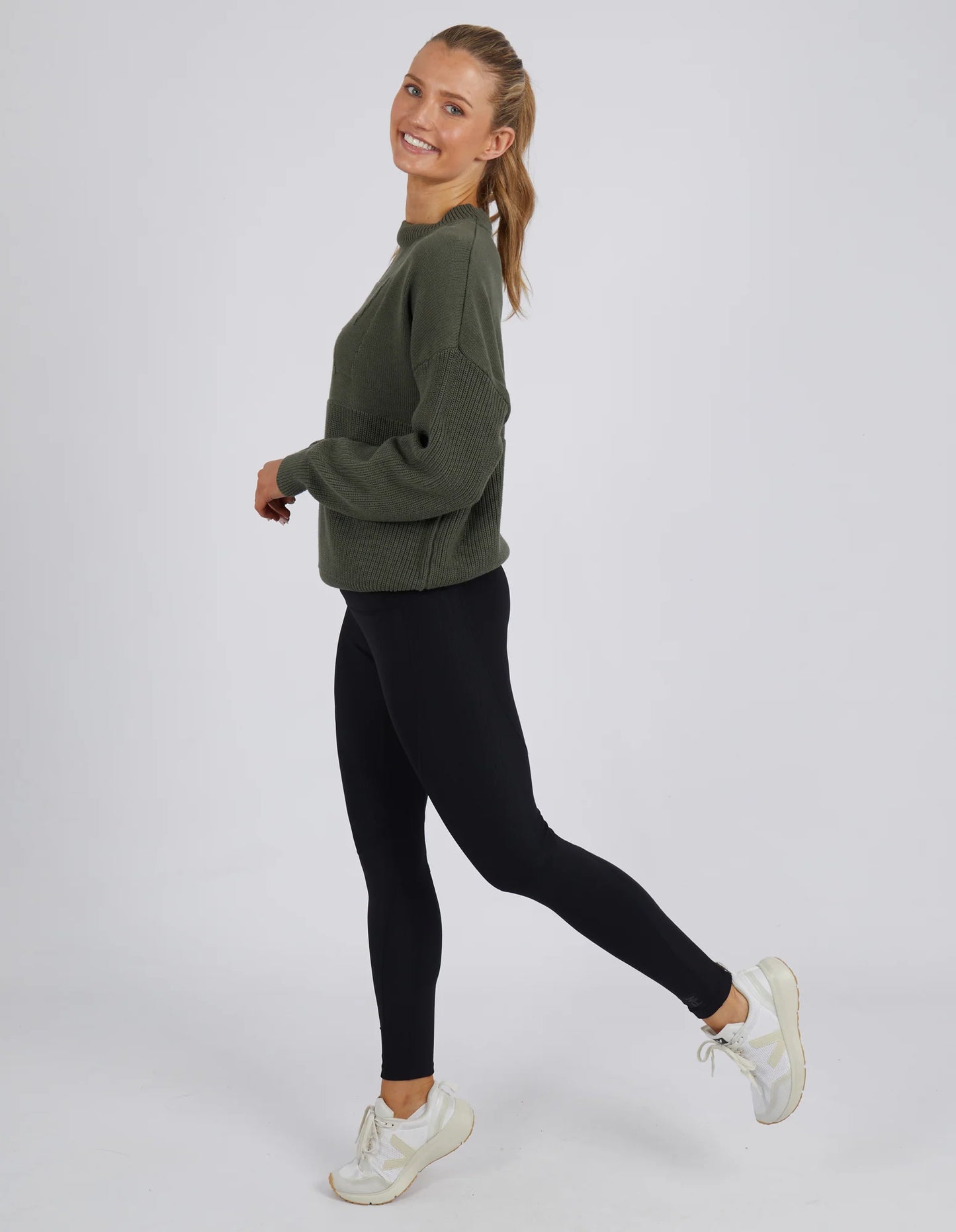 Leisurefit Knit Khaki