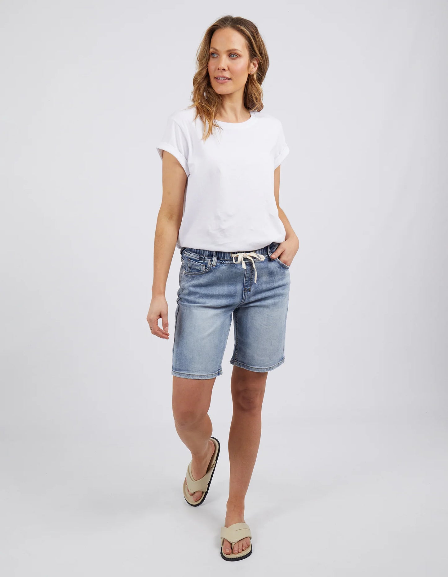 Gabby Bermuda Short Light Blue