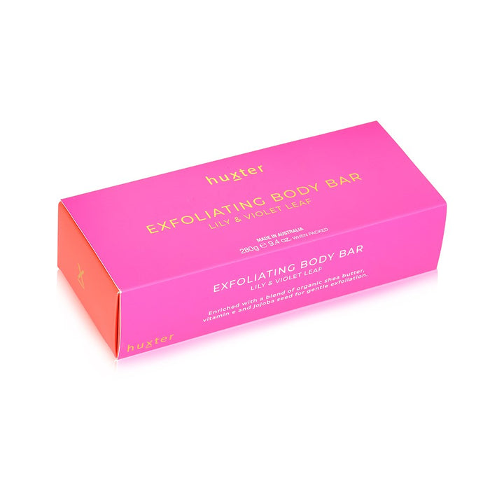 Exfoliating Body Bar - Lily & Violet Leaf