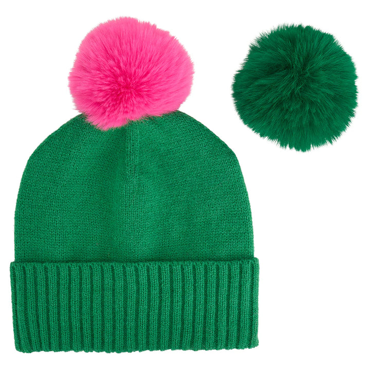 BEANIE & SOCK SET -  GREEN