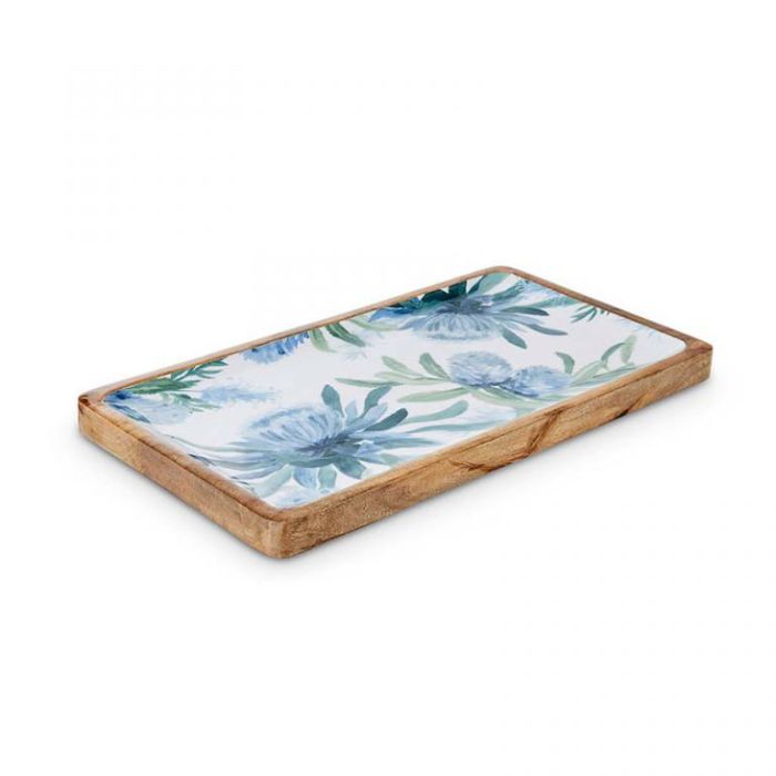 MOAMA BLUE RECTANGLE PLATTER