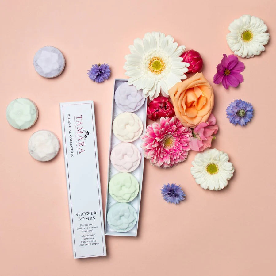 BOTANICAL GIFT PACK COLLECTION (BOX OF 5 SHOWER BOMBS)