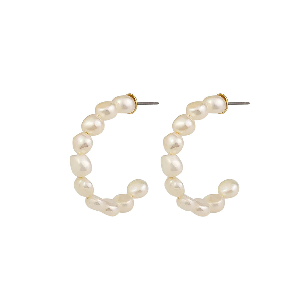 Imogen Pearl Hoops