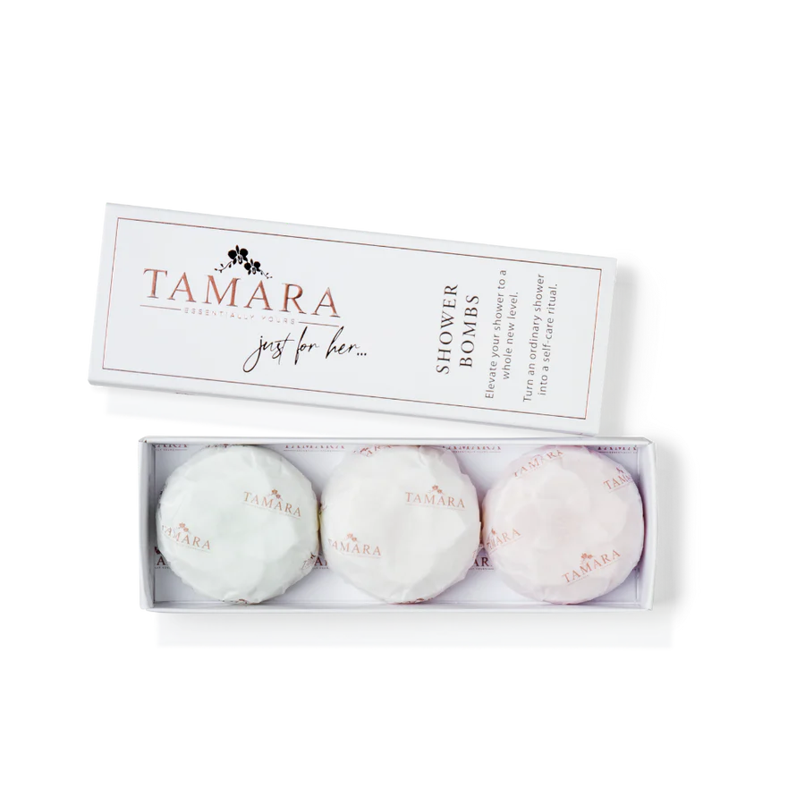 JUST FOR HER... GIFT PACK COLLECTION (BOX OF 3 SHOWER BOMBS)