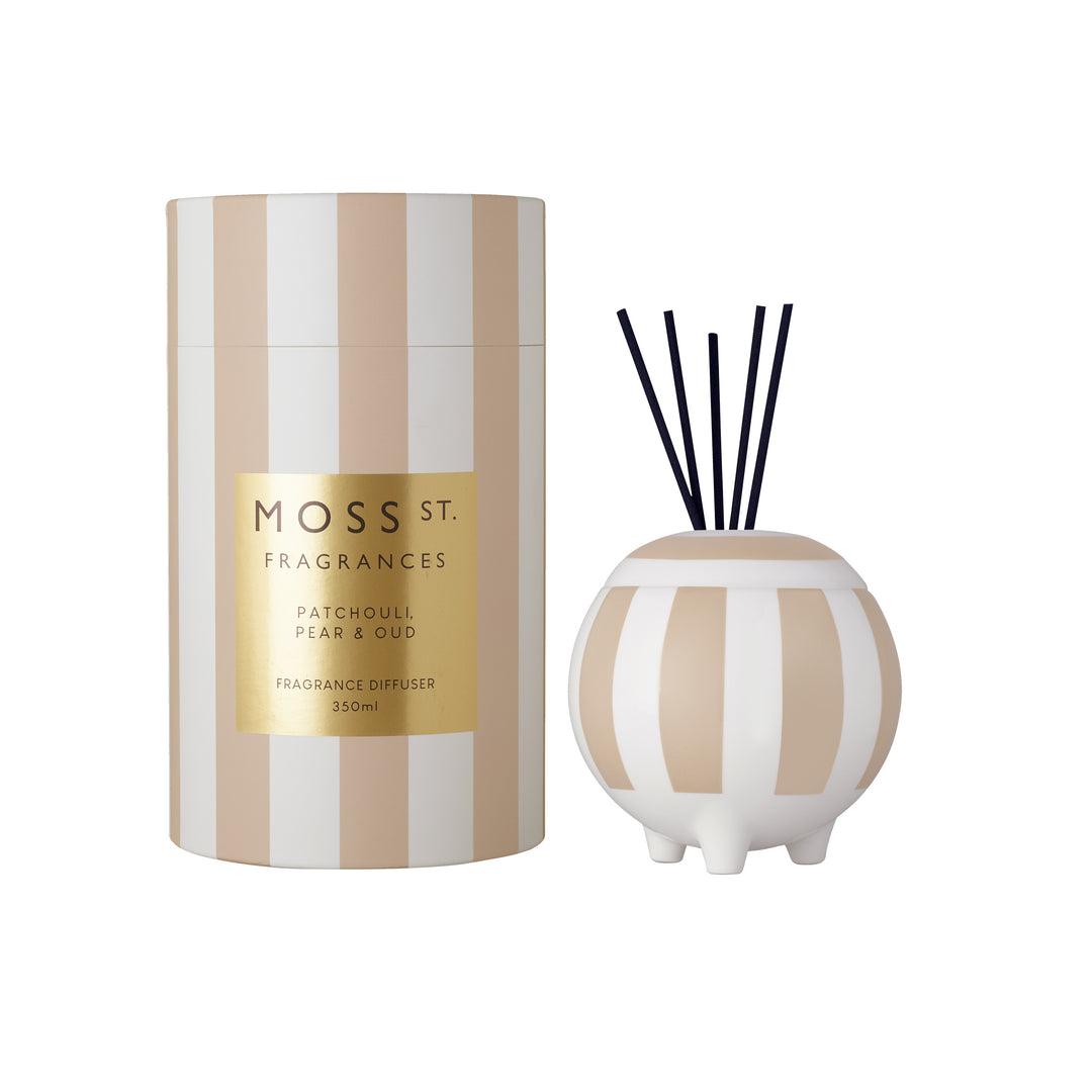 Patchouli, Pear & Oud Ceramic Diffuser 350ml