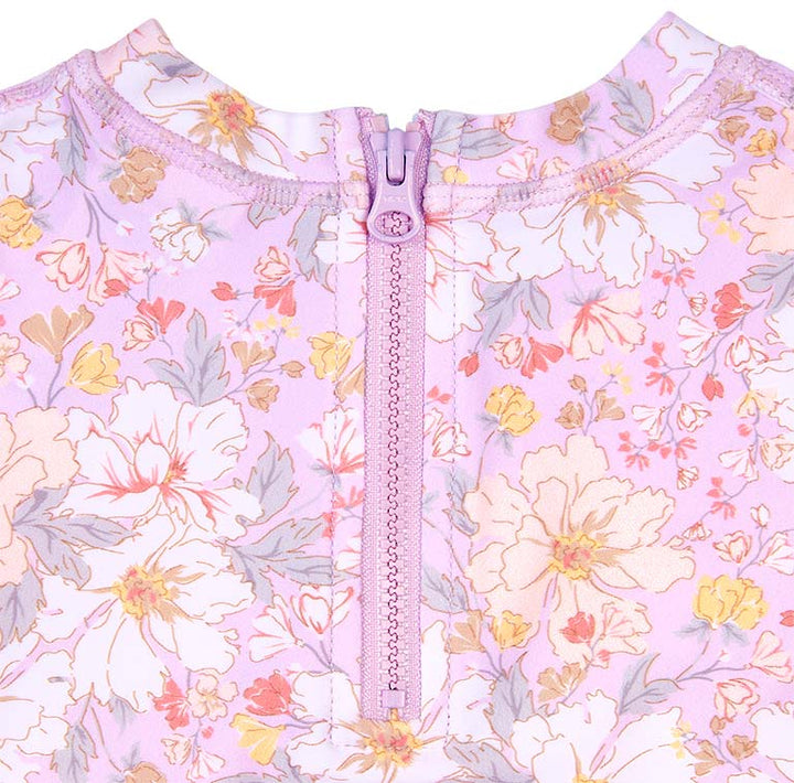 Swim Baby Onesie Long Sleeve Classic Dahlia