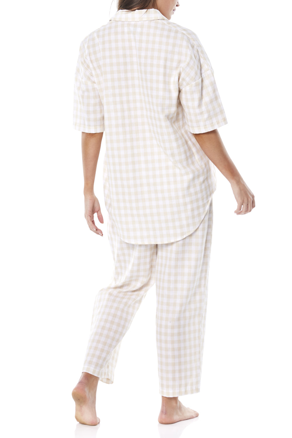 Myra Cotton Check Set