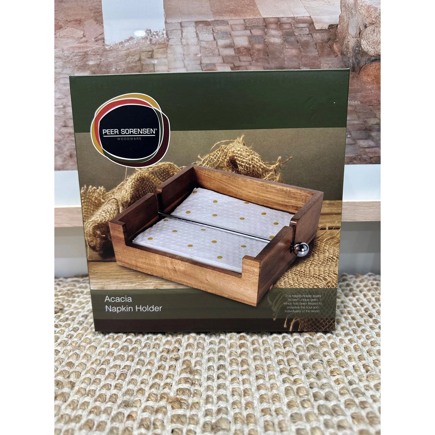 PEER SORENSEN ACACIA NAPKIN HOLDER