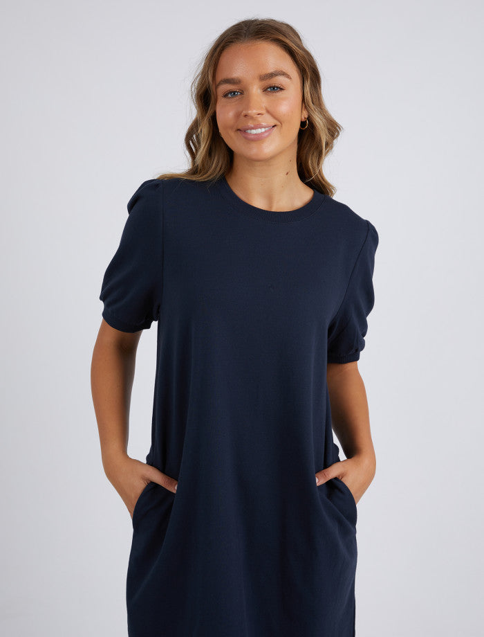 Zalia Dress - Navy