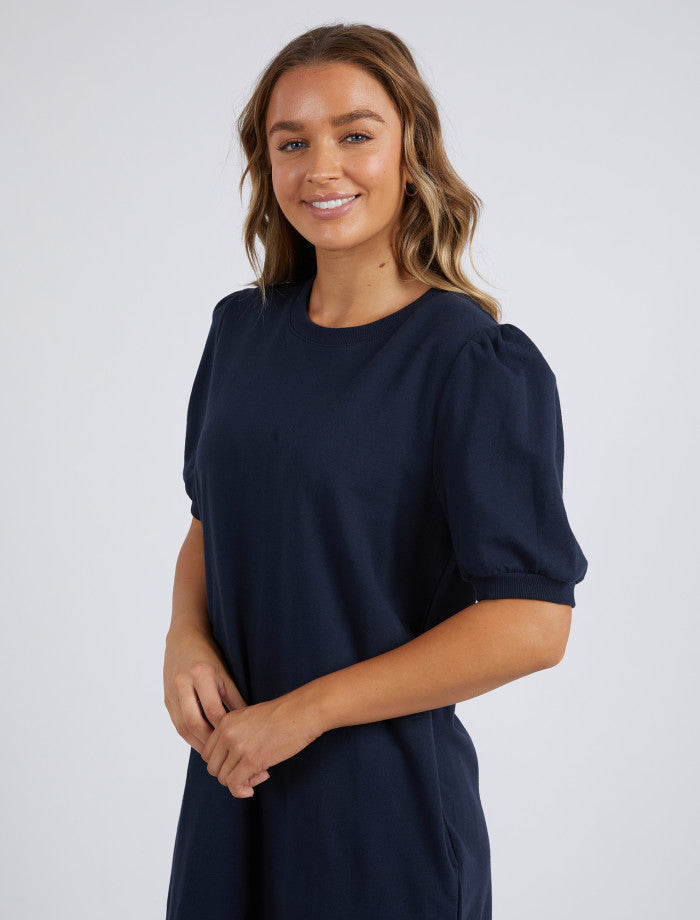 Zalia Dress - Navy