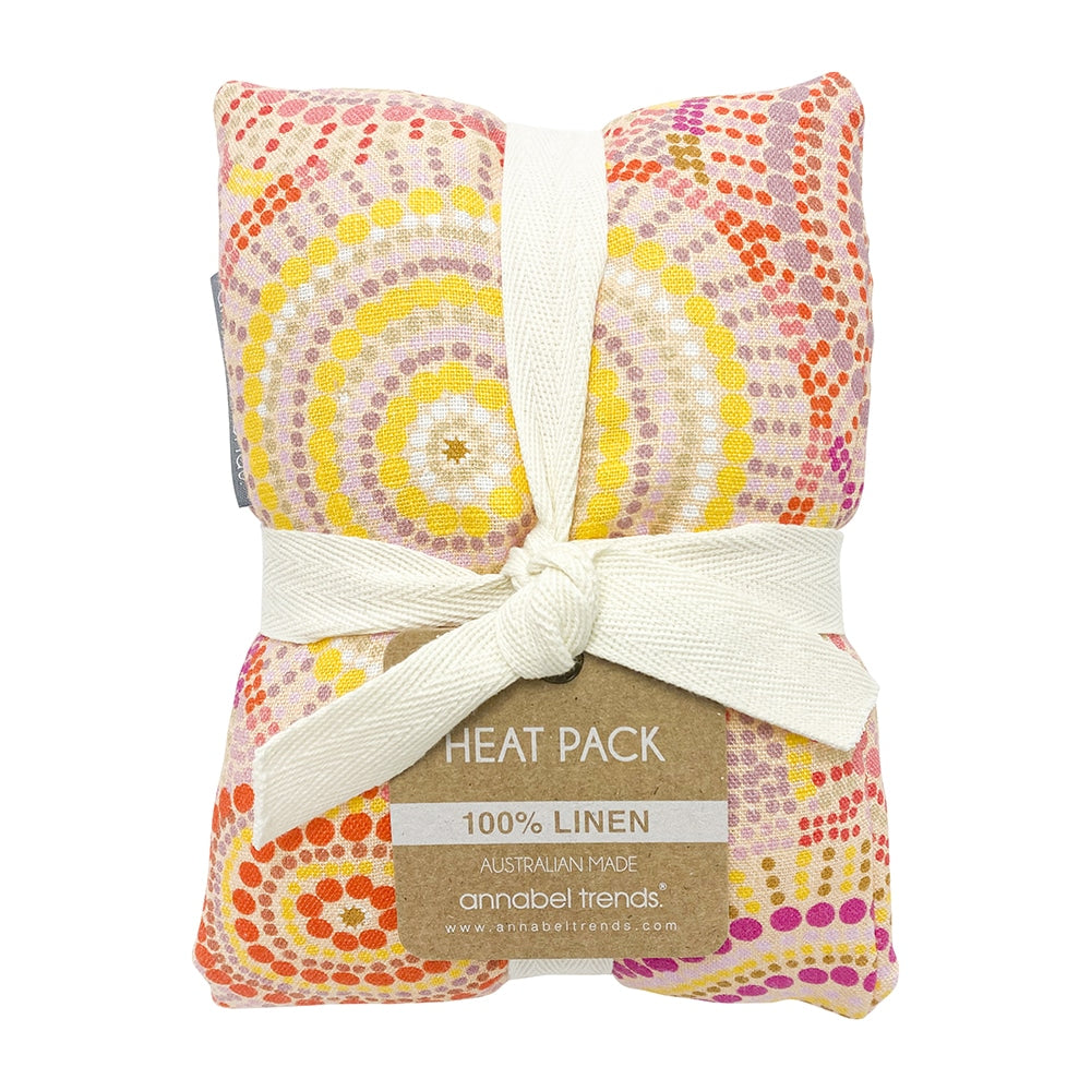 Linen Heat Pillow - Rainbow Spirit