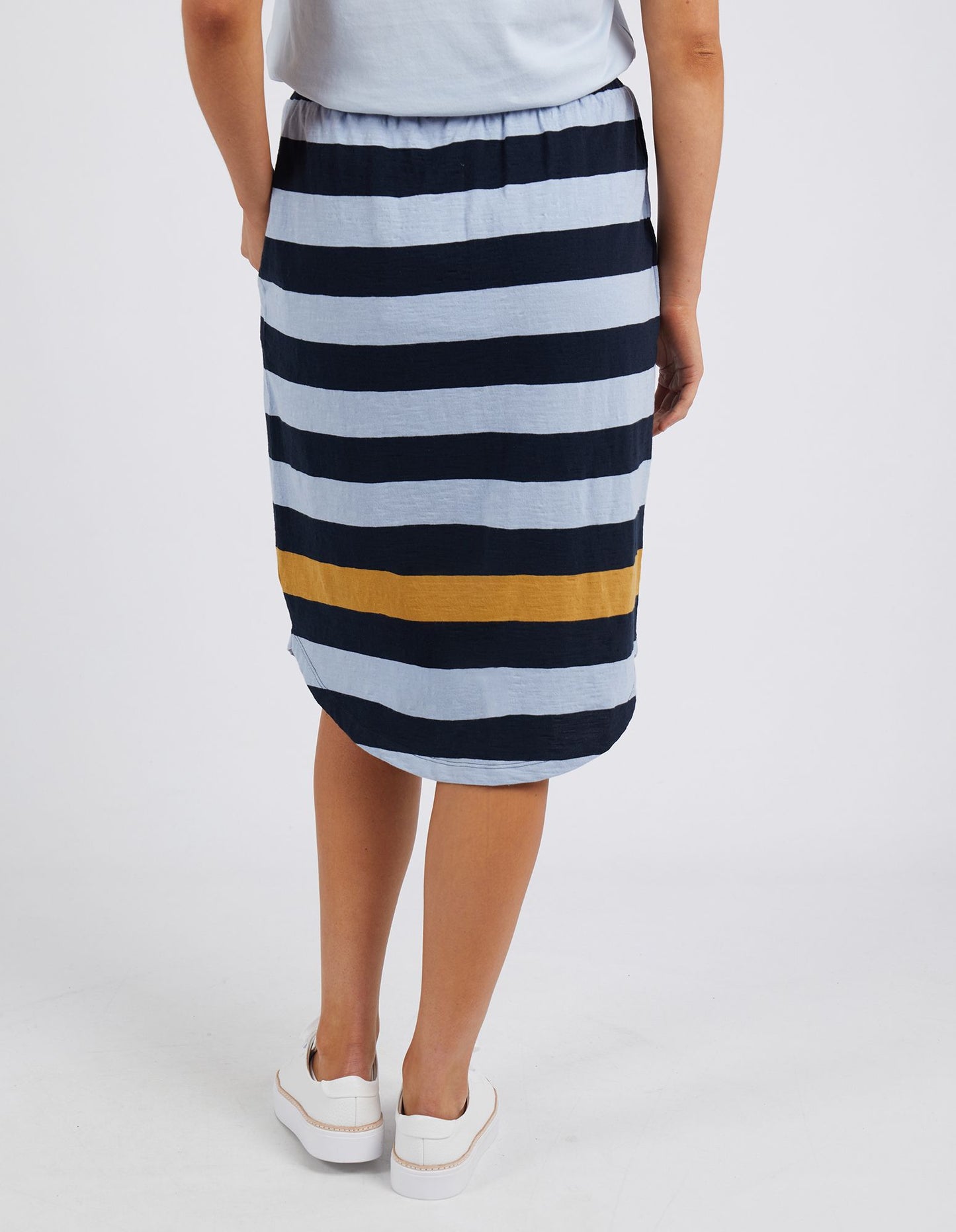 Mercury Stripe Skirt