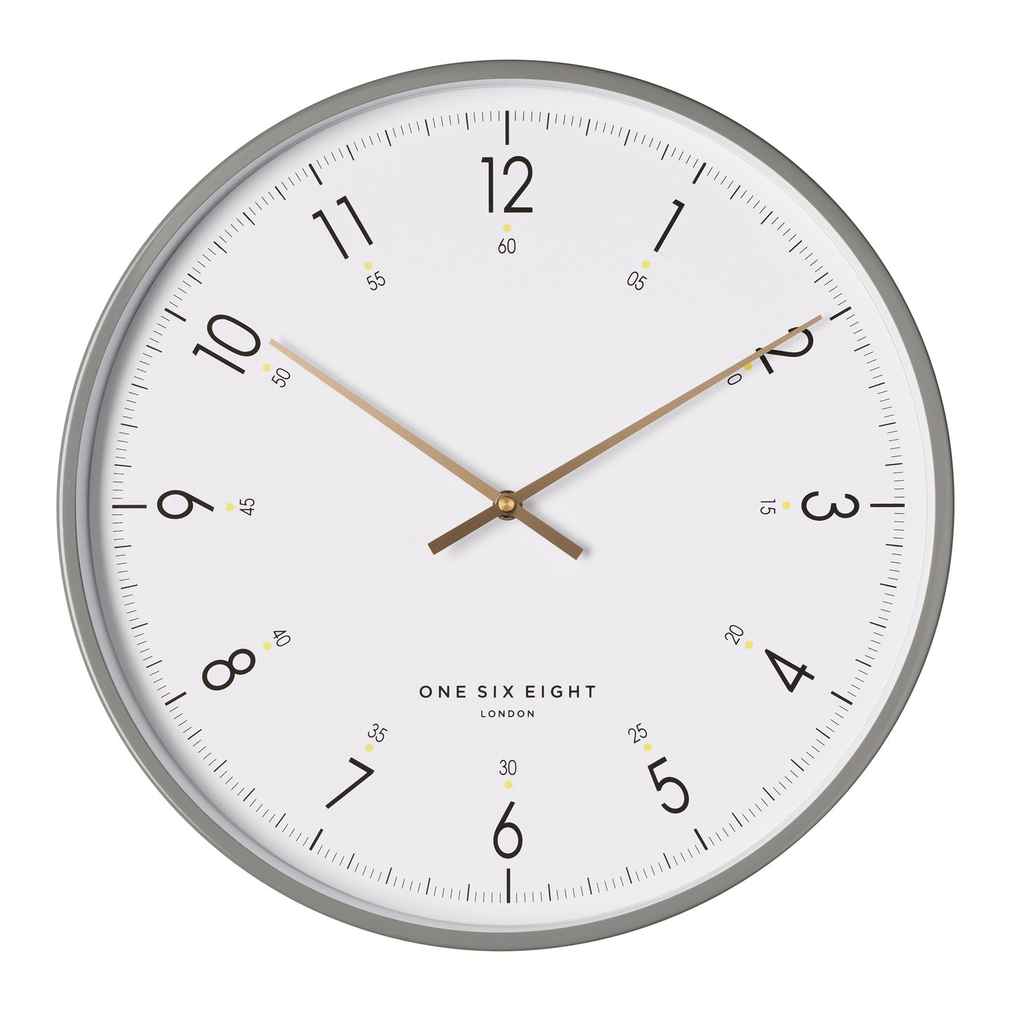 Elio 40cm White Silent Wall Clock