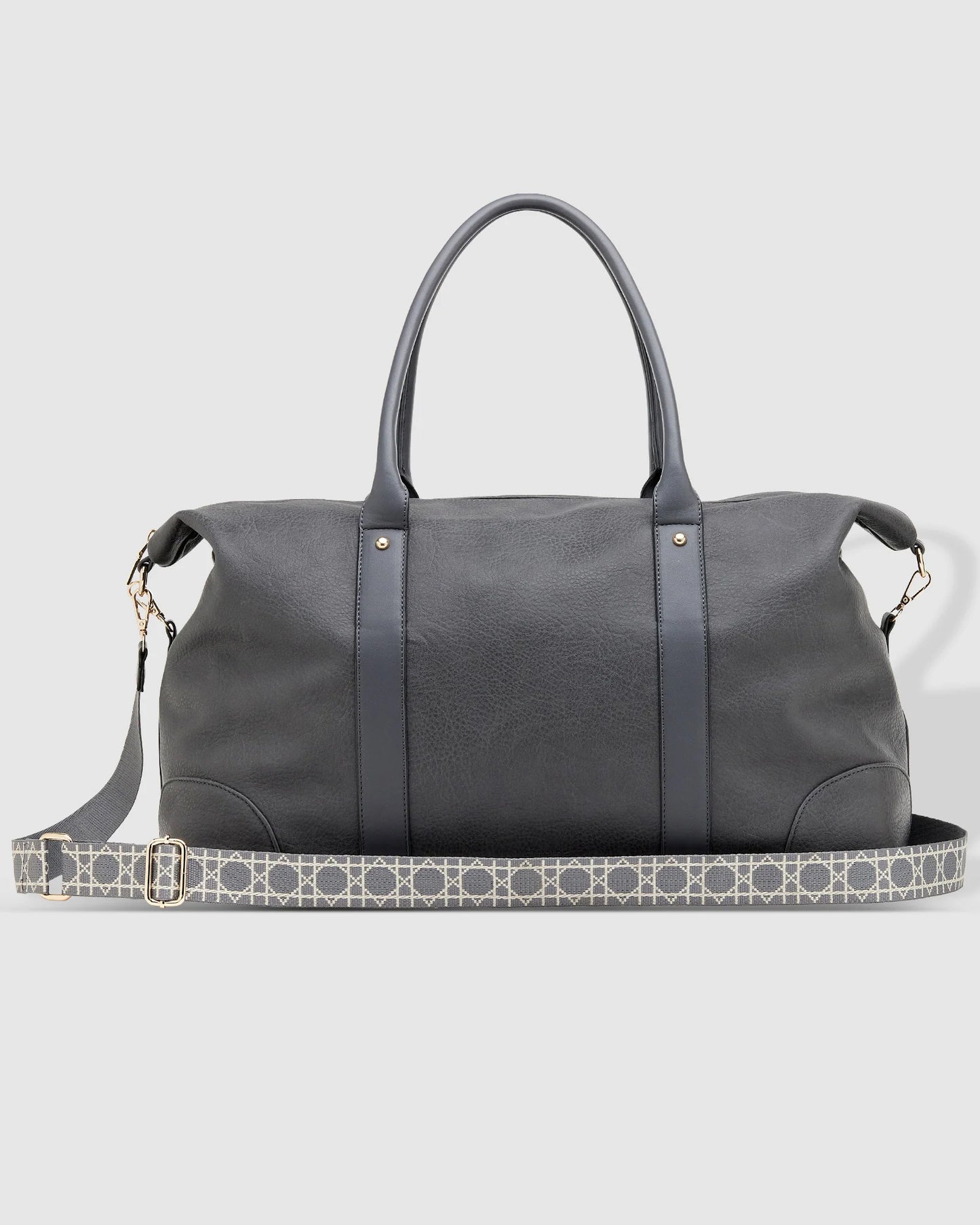 Alexis Smoke Ezra Strap Weekender Travel Bag