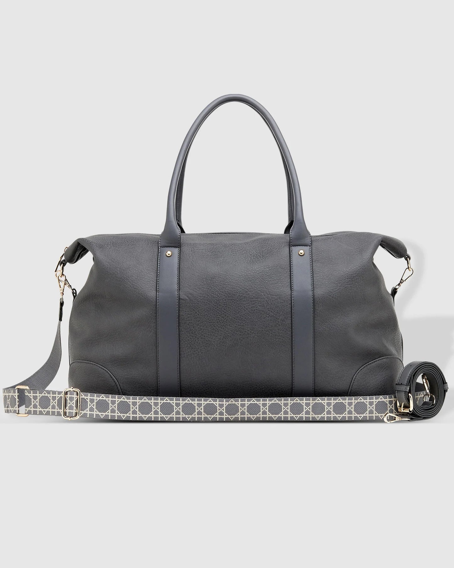 Alexis Smoke Ezra Strap Weekender Travel Bag