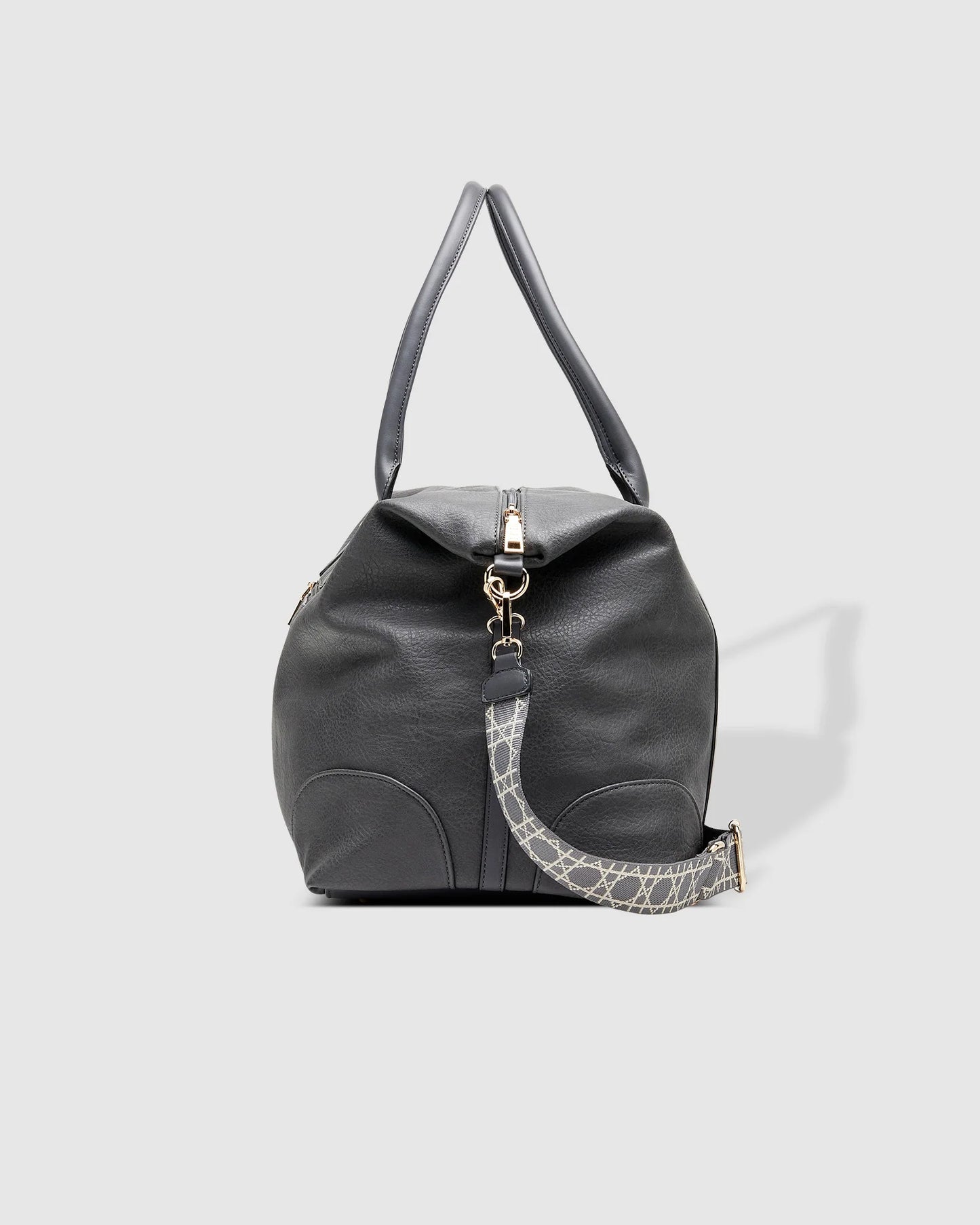 Alexis Smoke Ezra Strap Weekender Travel Bag