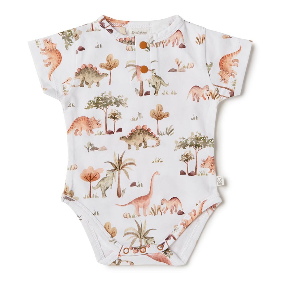 Dino Short Sleeve Bodysuit