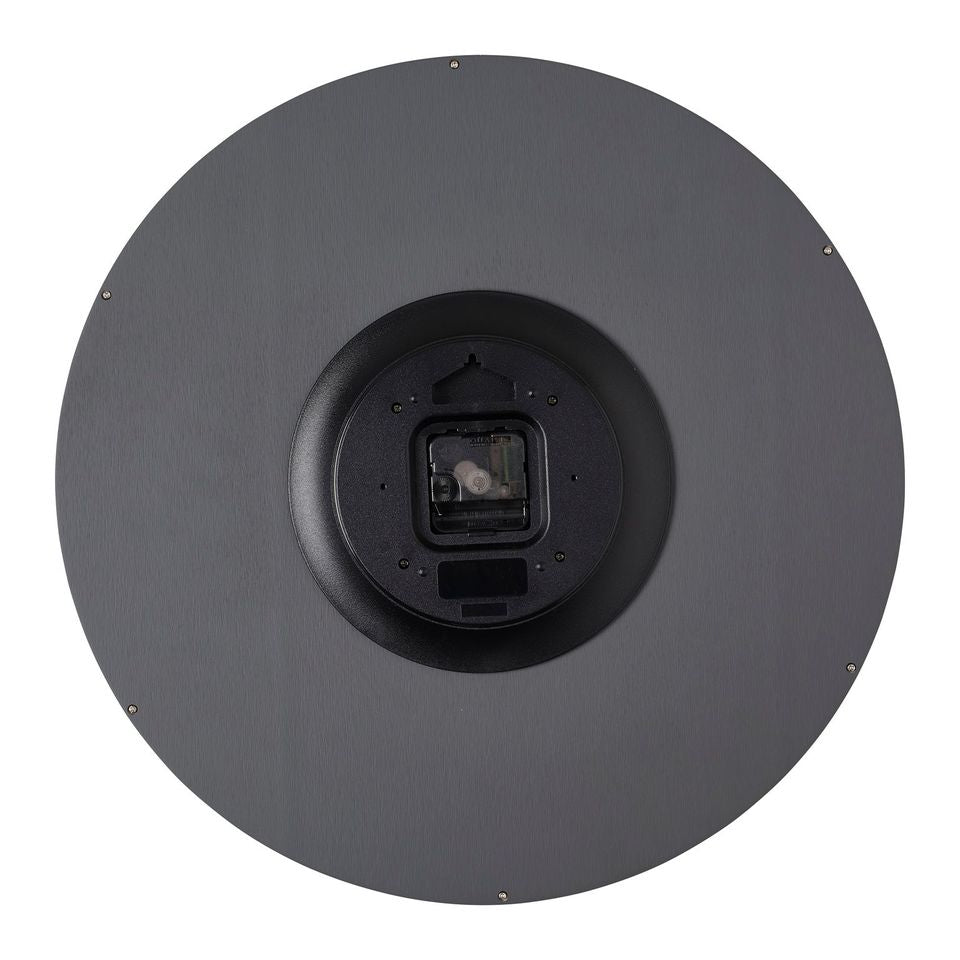 Scarlett Wall Clock 35cm - Charcoal