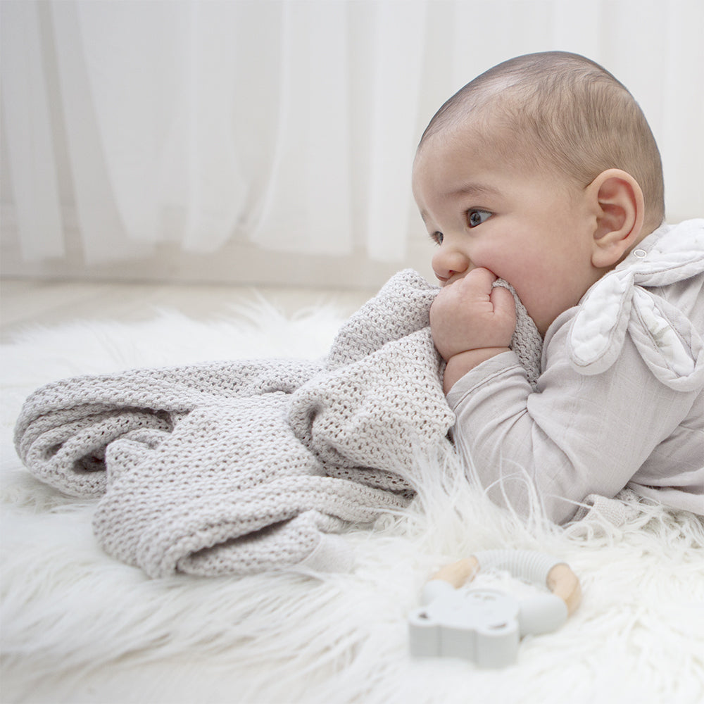 Organic Bassinet/Cradle Cellular Blankets