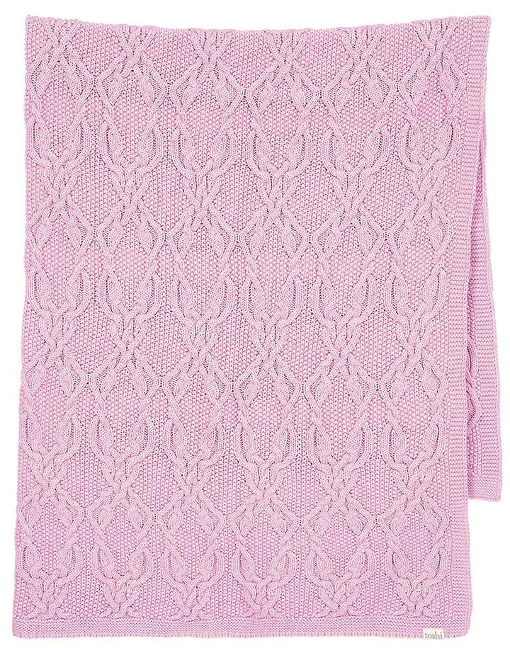 Organic Blanket Bowie - Lavender