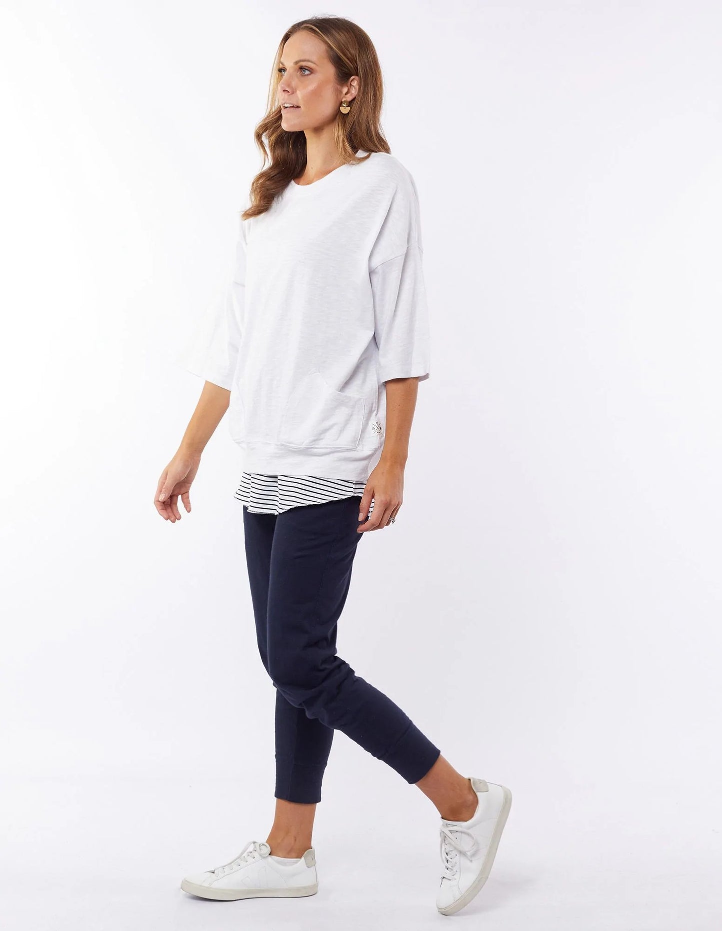 White Mazie Sweat