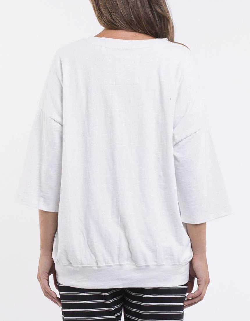 White Mazie Sweat