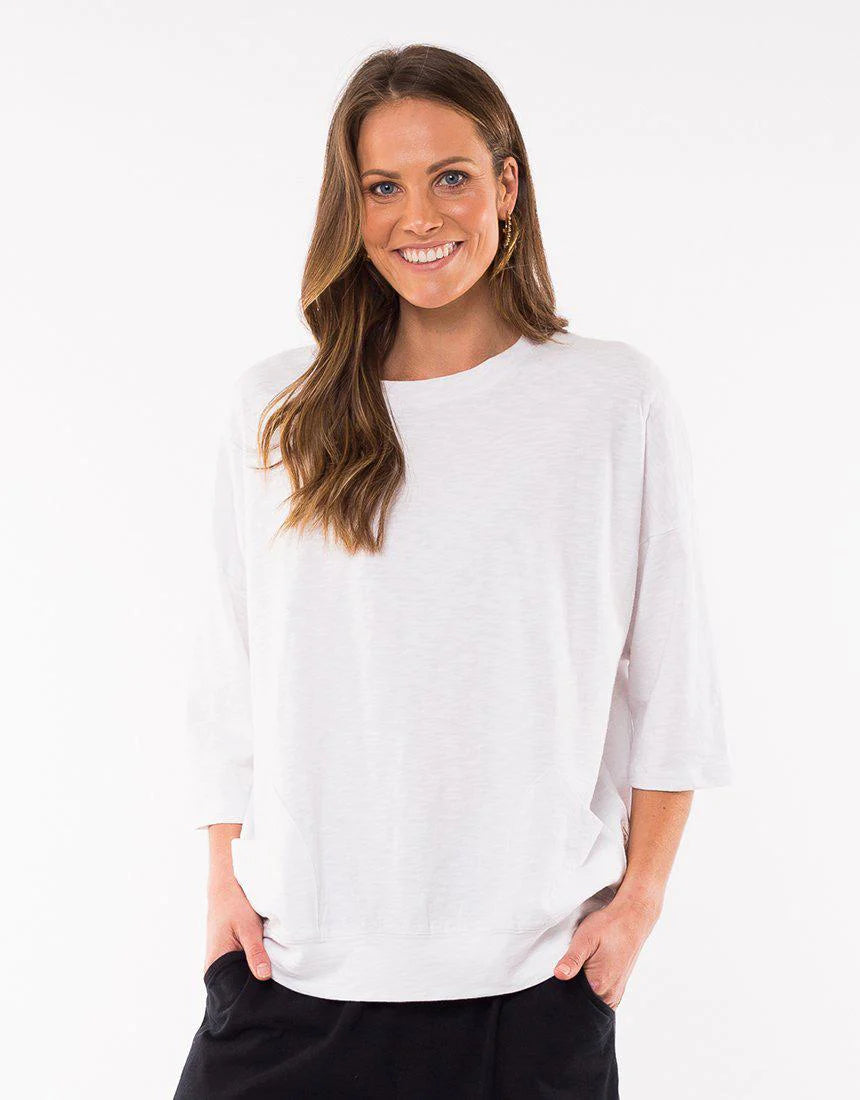 White Mazie Sweat