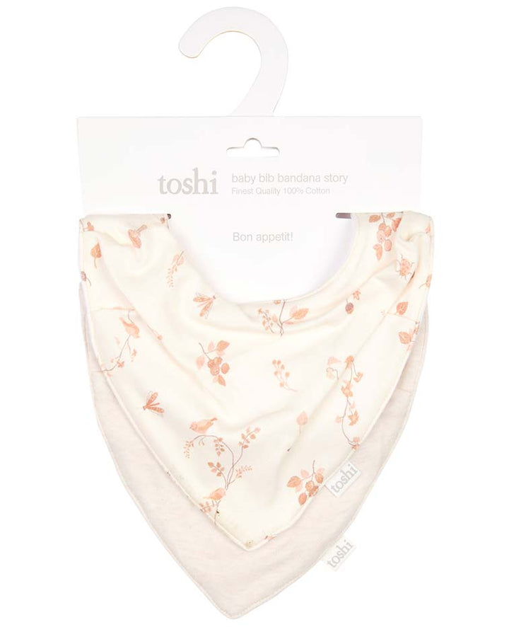Baby Bandana Story - 2pcs Songbirds