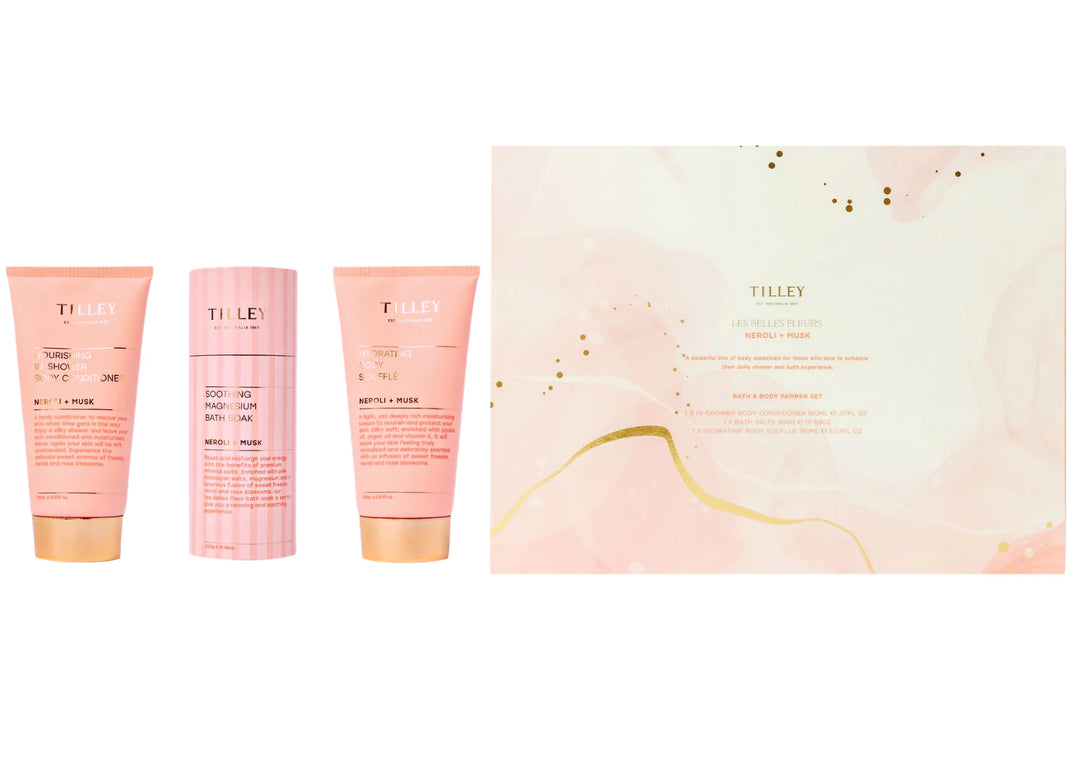 Limited Edition Les Belles Fleurs Bath & Body Pamper Set
