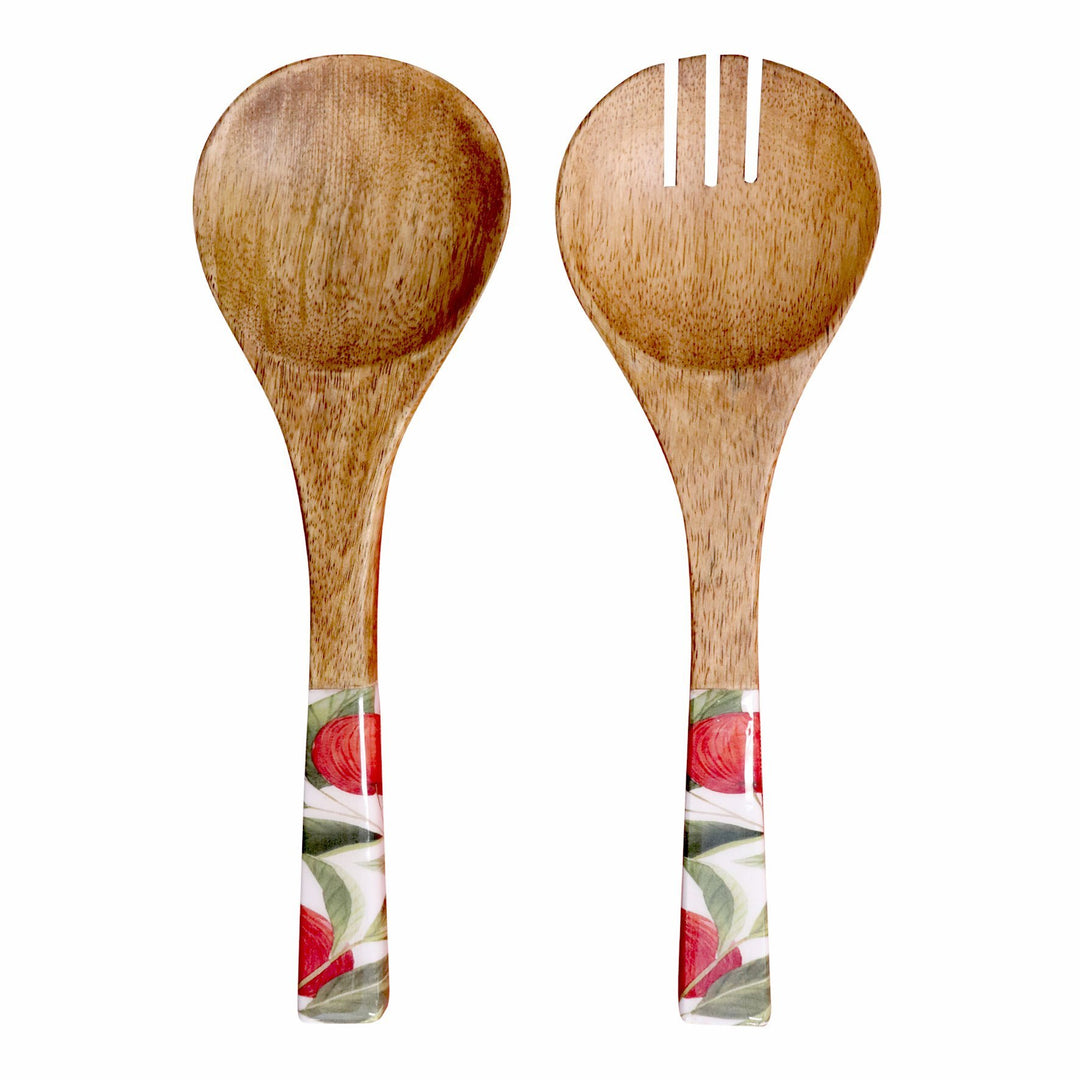 Apples Salad Server Set of 2