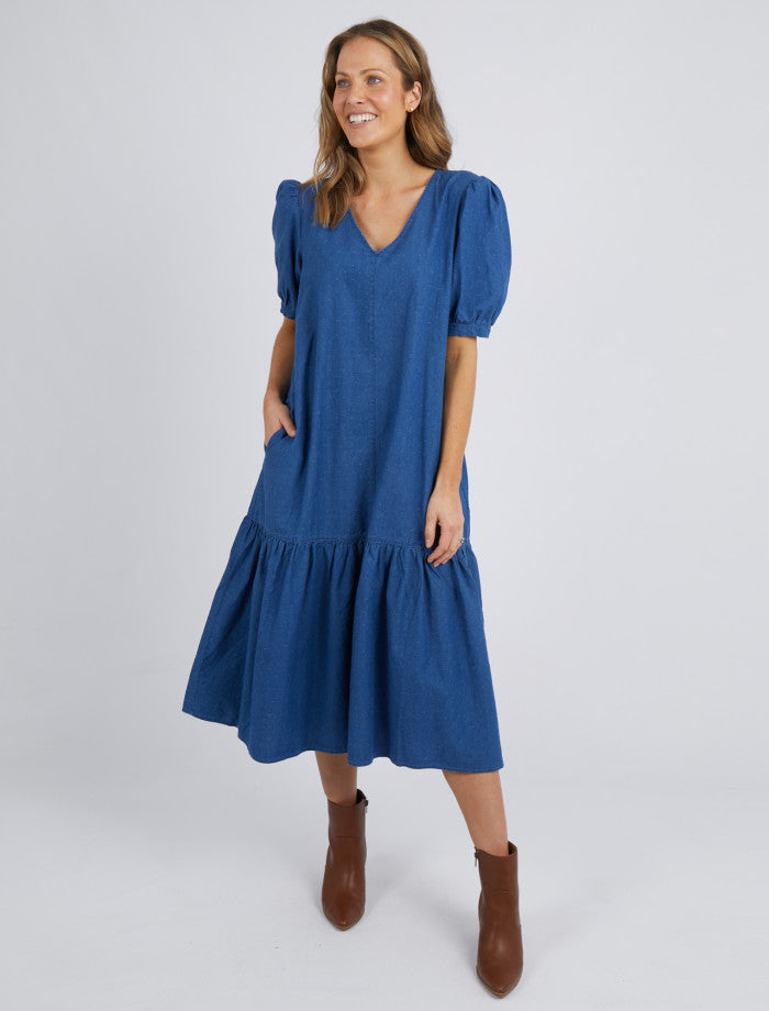 Christie Indigo Blue Dress