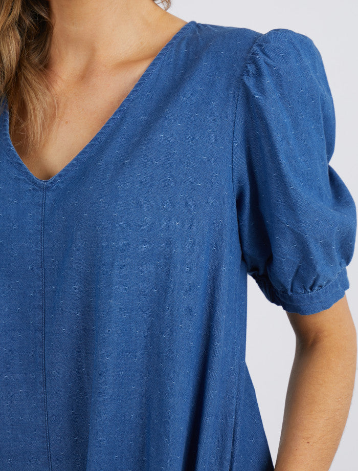 Christie Indigo Blue Dress