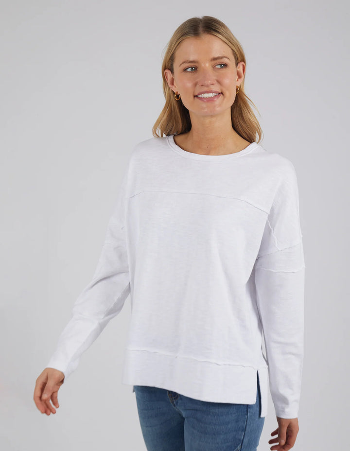 Jayne White Throw On - White