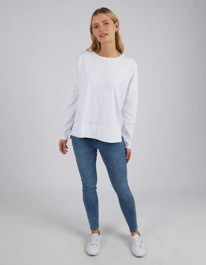 Jayne White Throw On - White