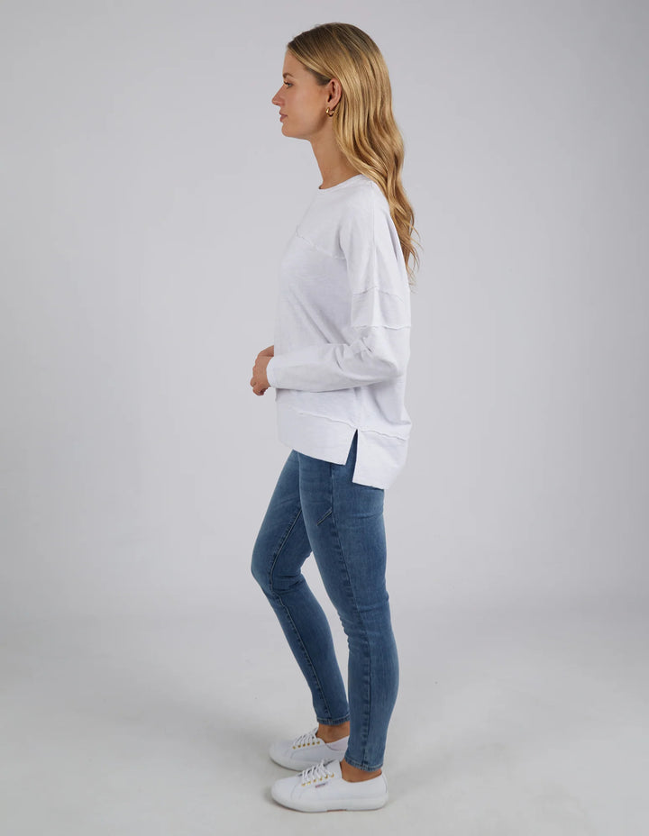 Jayne White Throw On - White
