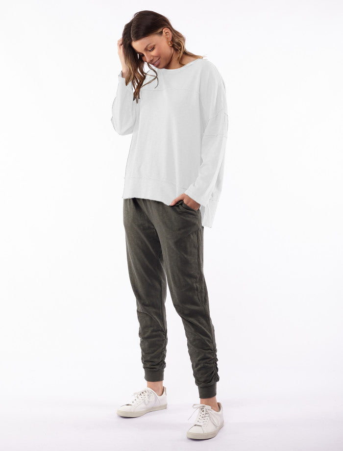 Jayne White Throw On - White