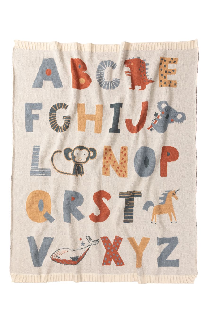 Alphabet Blanket