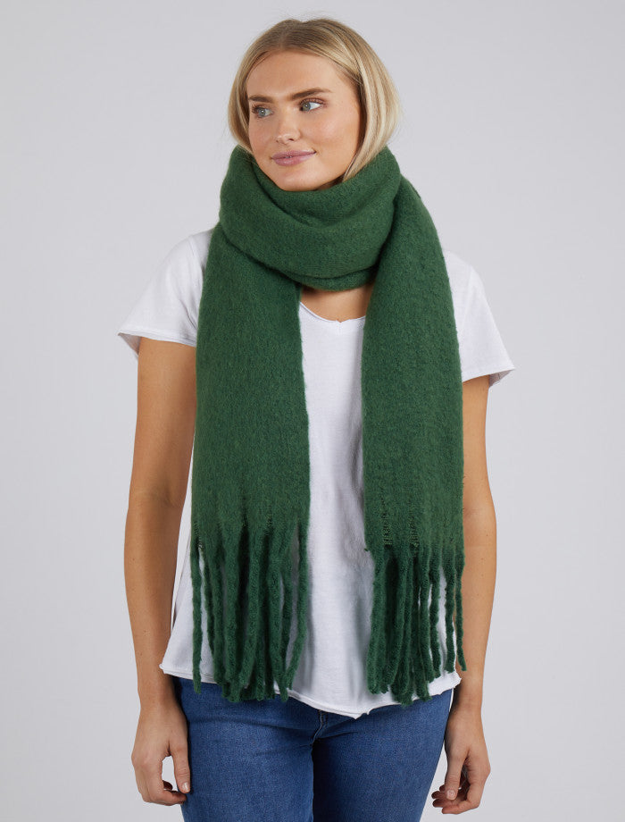 Posy Green Scarf