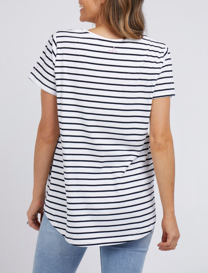 River Stripe Short Sleeve Top