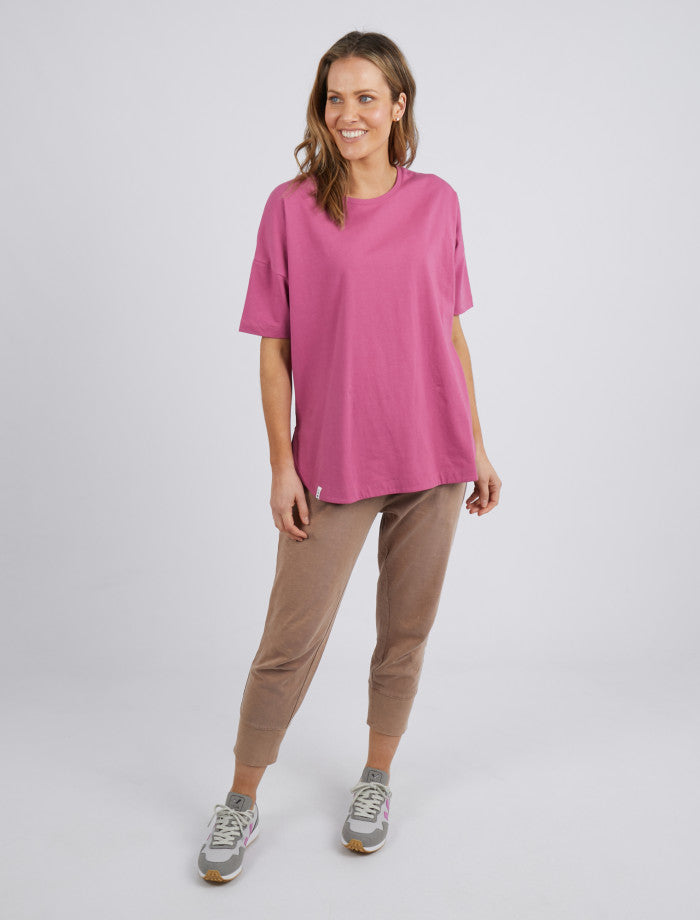 Society Short Sleeve Mulberry Top