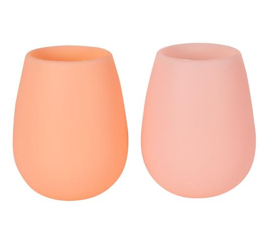Unbreakable Wine Glasses/ Tumblers | Peach + Petal