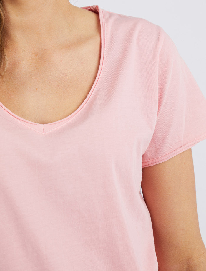 Vee Tee-Quartz Pink