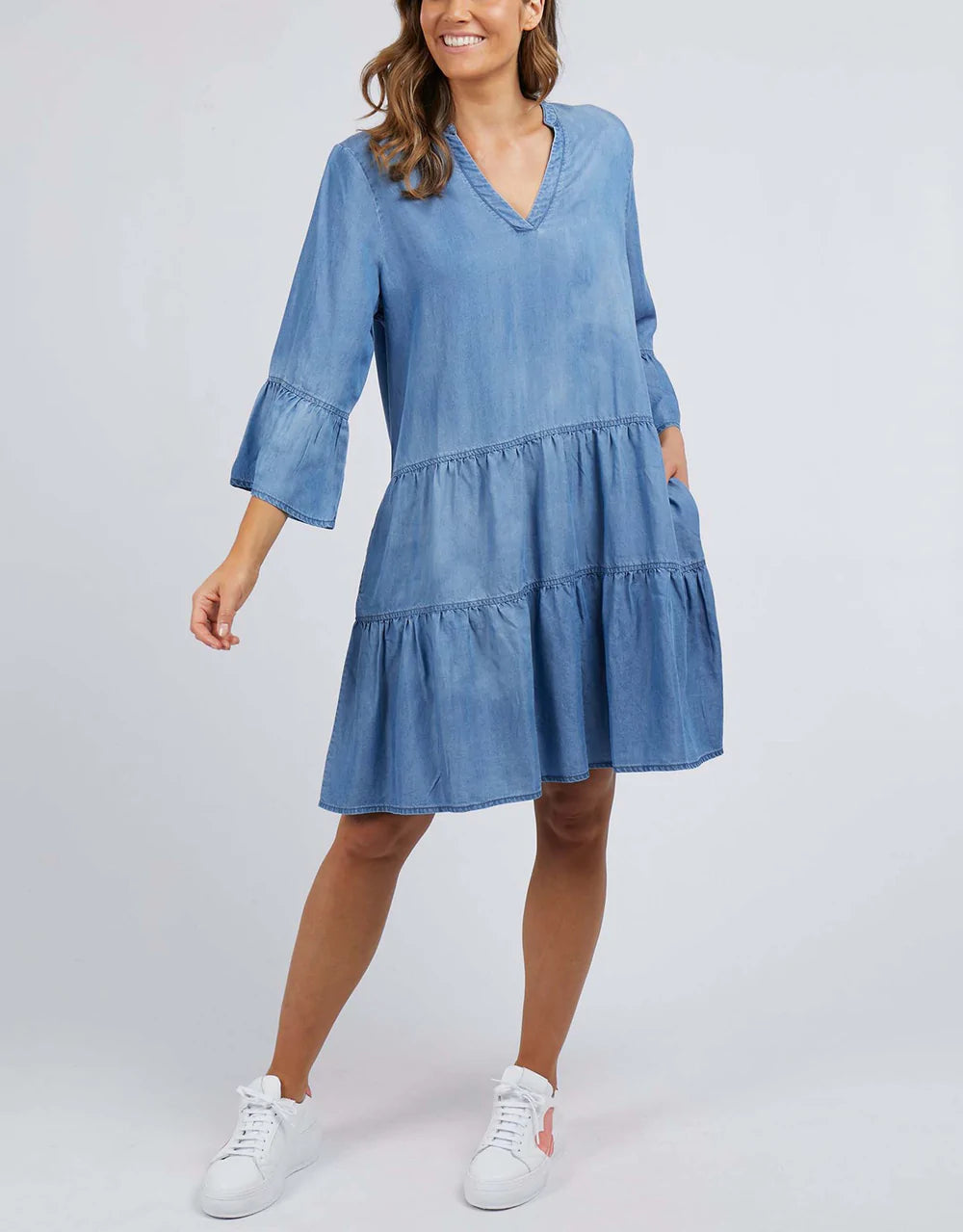 Winnie Chambray Dress