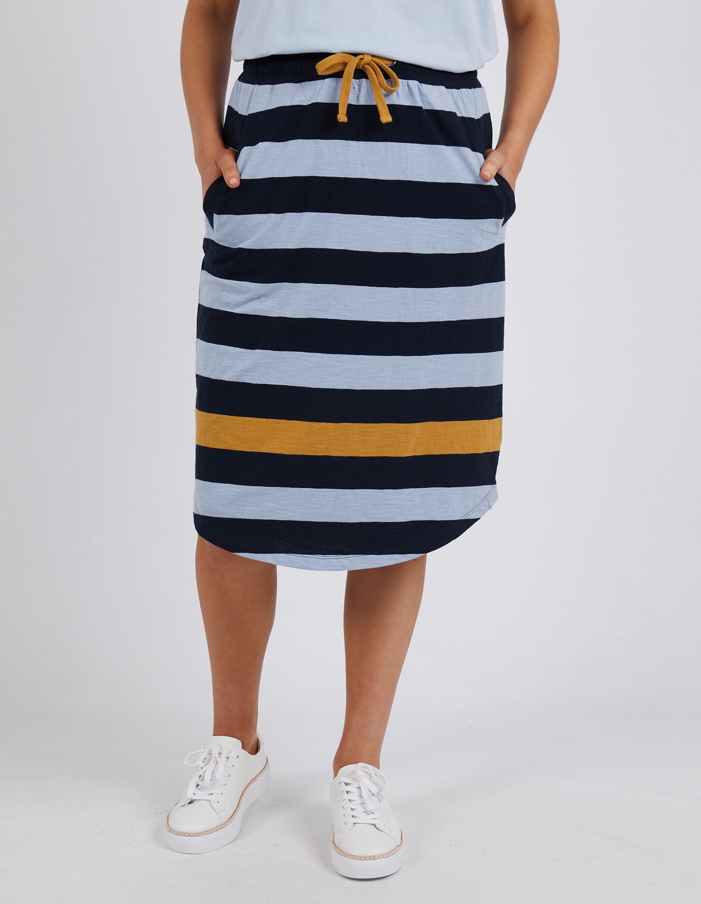 Mercury Stripe Skirt