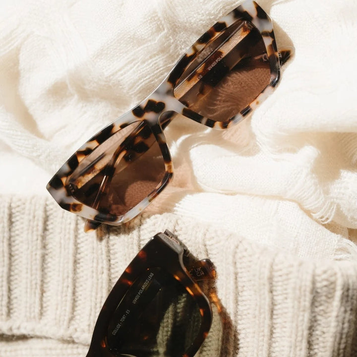 BEYOND SANDSTONE l Plastic Free Sunglasses l Black Polarised Lens